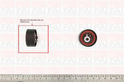 FAI AUTOPARTS t9520 -  Натяжной ролик, ремень ГРМ